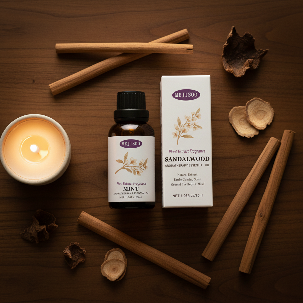 Sandalwood essential oil lifestyle